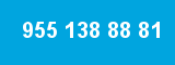 955 138 88 81 955 138 88 81